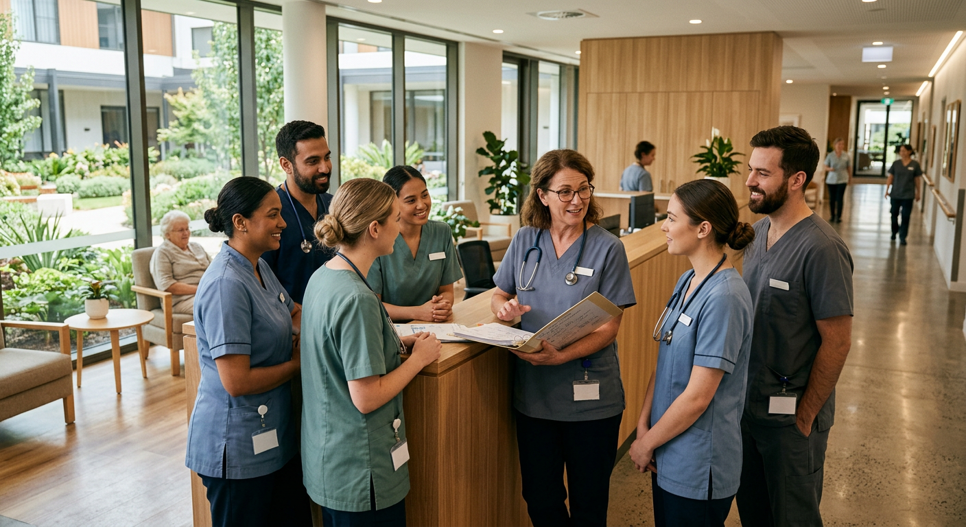 Healthcare and care team